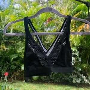 Victoria Secret Sports Bra, Black,  size S